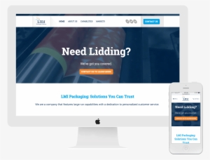 Lmi Packaging Was Looking For A New Website That Would - Photography