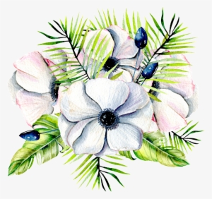 Hand Painted Romantic Wedding Invitation Card Shading - Wedding