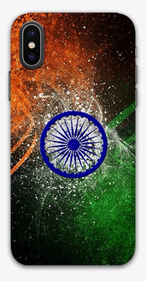 Indian Ashok Chakra With Glass Background Iphone X - Ashok Chakra