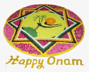 These Are A Few Flower Decorations Done During Onam - Onam Festival