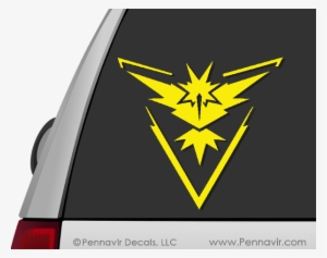 Team Instinct Decal - Instinct Pokemon Go Emoji