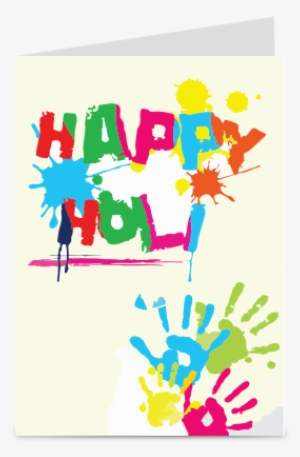 Personalized Holi Greeting Card 1 - Happy Holi Png File