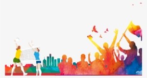 Fresh Colored Street View May Fourth Youth Festival - Youth Day (in China)