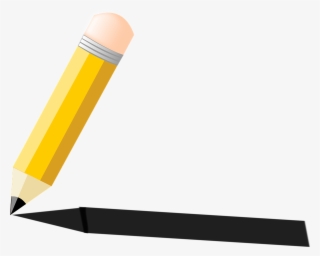 Yellow Pencil Cliparts 23, Buy Clip Art - Pencil Shadow
