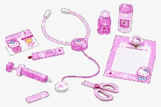 Medicine Clipart Tumblr Transparent - Hello Kitty Doctors Playset