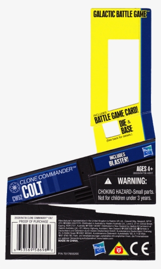 Cw52 Clone Commander Colt Z - Star Wars The Clone Wars