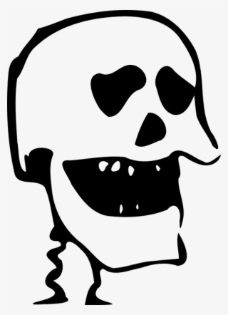 Gothic Skeleton Cliparts 1, Buy Clip Art - Skeleton 1 Inch / 25mm Pin Button Badge Skeletons Skull