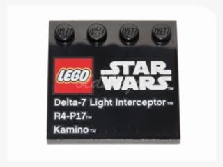 Tile, Modified 4 X 4 With Studs On Edge With Lego Star - Lego Star Wars Clone Trooper Battle Pack