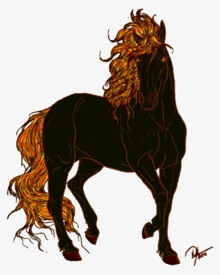 Hahahaha Demon Awesome I Want One Raven - Png Gif Horse