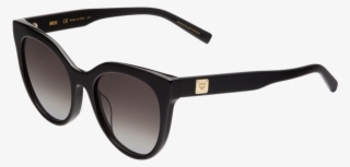 Mcm Cat Eye Logo Plaque Sunglasses Meg7a2i05bk001 Alternateview2 - Square Frame Black Gucci Sunglasses