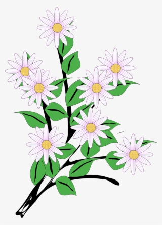 Flowers Bunch Spring Blooms Png Image - Bunch Of Flowers