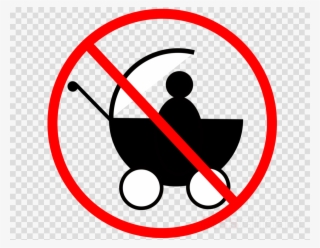 No Babies Clipart Infant Baby Transport Clip Art - Tick Transparent
