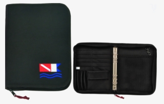 Lb0150 - Innovative 6-ring Black Binder Dive Flag