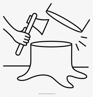 Deforestation Coloring Page - Deforestation