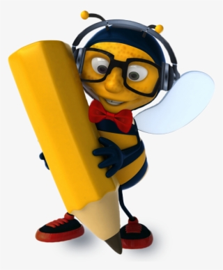 Share Your Dare - Bee With Pencil