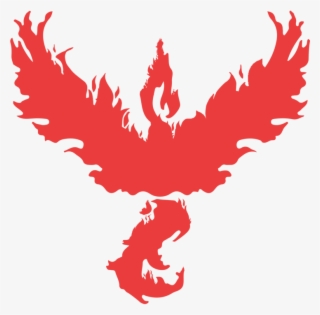 Artflaming Hot Valor Logo - Pokemon Go Red Team