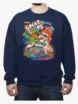 Splat Loops - Crew Neck - Crew Neck - Ript Apparel - Red Merc Redemption 2