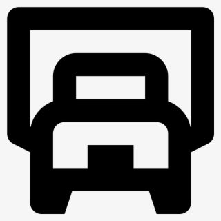 Semi Trailer Truck Icon - Sign
