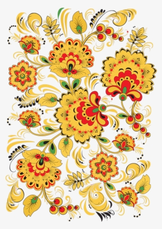 Flower Pattern Design - Floral Pattern Note Cards