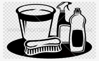 Cleaning Supplies Clipart Cleaning Agent Clip Art - Clip Art Cleaner Bottle