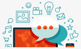 Content Marketing - Social Media Gif Png