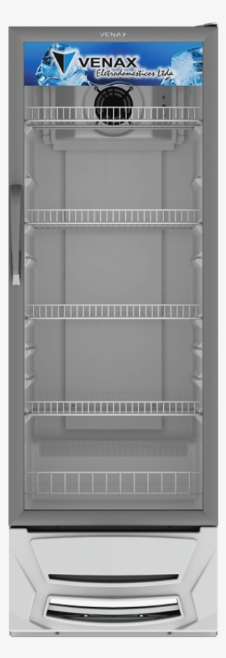 Expositora De Bebidas Venax Vv300l Porta De Vidro - Expositor De Bebida Png