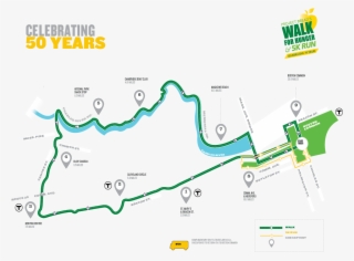 Walk For Hunger & 5k Route Map - Walk For Hunger 2018
