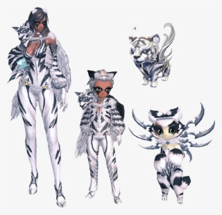 The Silver Saberfang Outfit Chest Has A Chance To Contain - Blade And Soul Silver Saberfang