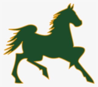 Green Mustang Clipart - Mustang Horse Logo Transparent
