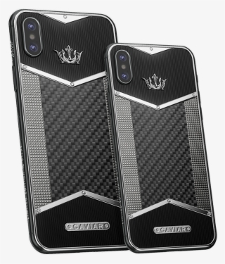 Caviar Iphone X-edition Black White Carbon - Vertu Iphone X