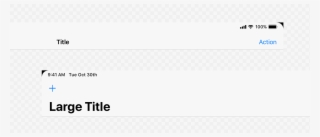 Ios Navigation Bar On Ipad Ios12 - Ios