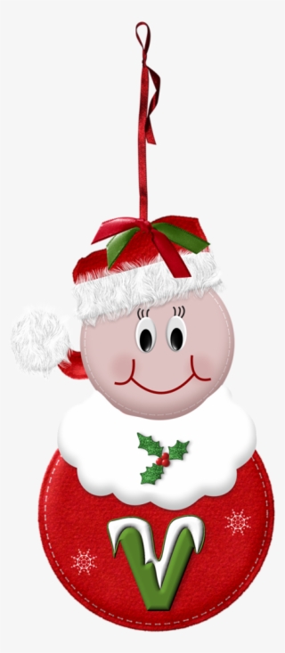 Letter - V - Christmas Letter F