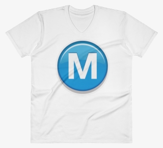 Men's Emoji V Neck - Active Shirt