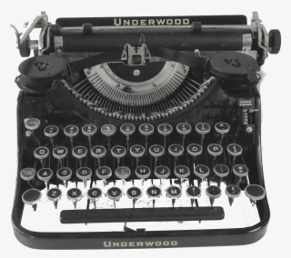 Binoculars Old Key Map Passport Typewriter - Urban Canvas I'm Writer - Underwood Typewriter Print