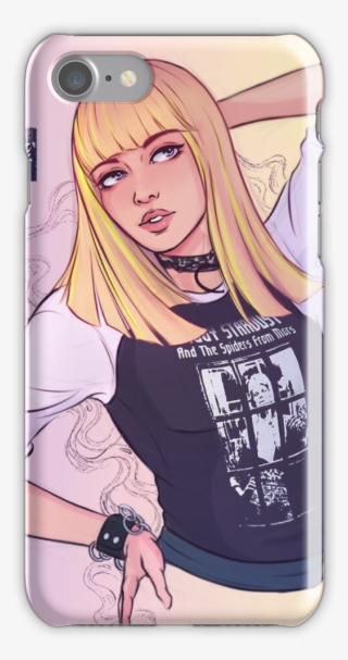 Blackpink Iphone 7 Snap Case - David Bowie Ziggy Spiders