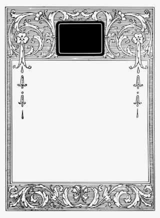 Vintage Borders, Borders, Frames, Ornaments, Free, - Clip Art