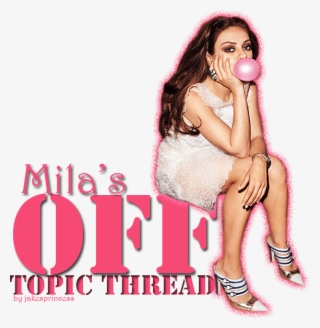 Because We Make Funny Arts When We're Bored - Mila Kunis Harper's Bazaar