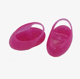 481711 Rose Red Glitter Heel Shoes Sh0101 - Plastic