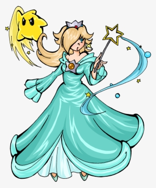 A Drawing I Did Of My Favorite Nintendo Character, - Rosalina