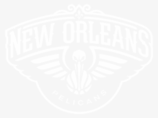 New Orleans Pelicans - Usgs Logo White