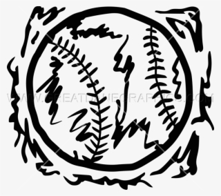 Grunge Baseball - Baseball