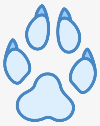 Dog Paw Icon - Dog