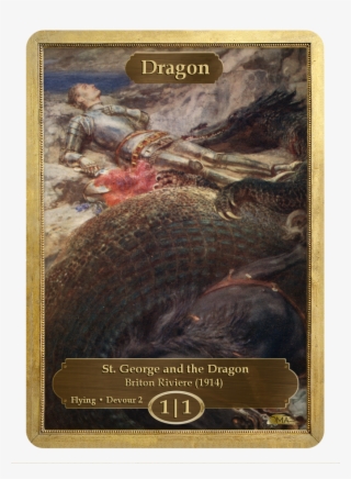 Dragon Token By Briton Riviere - 1 1 Dragon Token