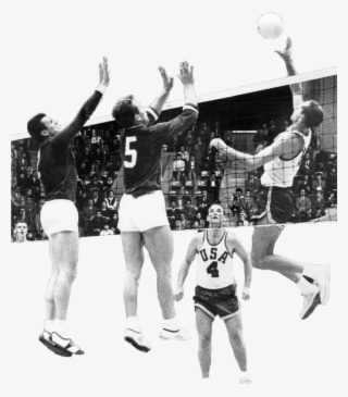 The First Gold Medal For The Men's Division Was Won - Volley Ball 1964