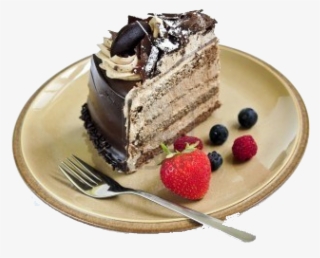 Dilim Pasta Png - Slice Of Cake On Plate