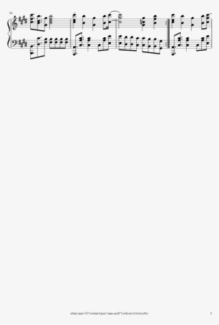 Gintarna° Opening 4 Sheet Music Composed By Original - Sheet Music