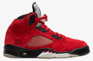 Air Jordan 5 Retro 'raging Bull Red Suede' - Shoe