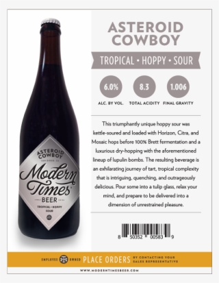 Asteroidcowboy-sellsheet - Modern Times Phalanx Ipa - 22 Fl Oz Bottle
