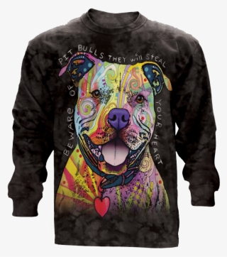 Beware Of Pit Bulls Long Sleeve - Beware Of Pitbulls They Will Steal Your Heart