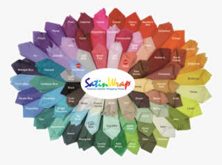 Satin Wrap - Color Options - Satin Wrap Tissue Paper Colors